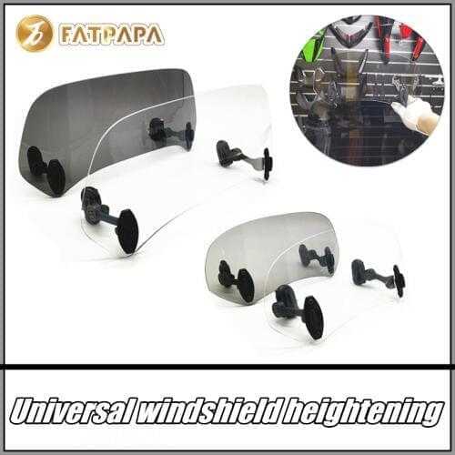 FOR BMW C evolution S1000XR R1200RS C650GT C600 Sport K1600GTL Risen Adjustable Windscreen Windshield Spoiler Air Deflector