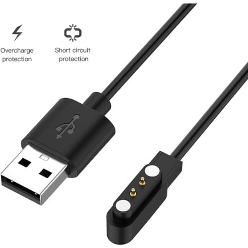 60/100cm USB Charger for Xiaomi Watch Solar LS05 USB Fast Charging Cable Cradle Dock Power Adapter Smart Watch Accessories