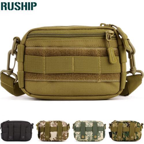 Protector Plus Men Women Waist Belt Bag Travel Nylon Fanny Pack Waist Bag Molle system Money Phone Pouch Bag Shoulder Bag