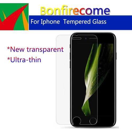 50Pcs\lot Tempered Glass For iPhone 6 6s 7 8 Plus X XR XS 11 12 pro Max 12mini Screen Protector Glass Protective Film
