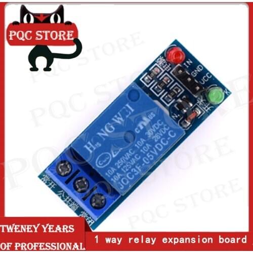1pcs 5V low level trigger One 1 Channel Relay Module interface Board Shield For Arduino PIC AVR DSP ARM MCU DC AC 220V