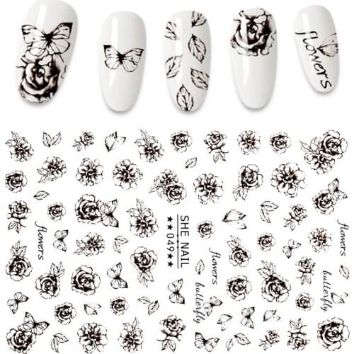 1PC Nail Sticker Decals Fruit Design Nail Art Decorations Stickers Manicure Accessories