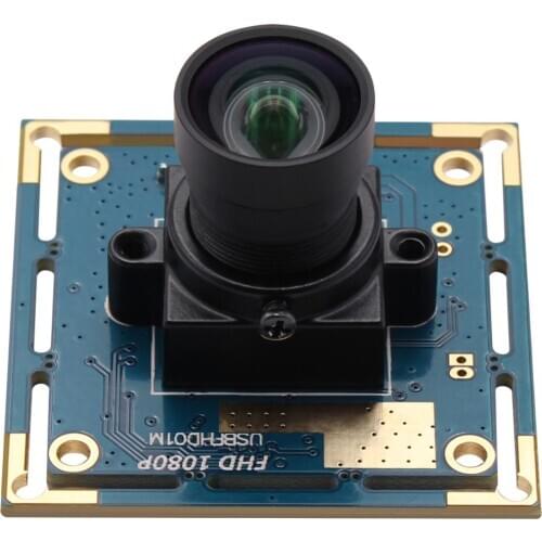 2MP 1080P USB Camera Full HD 1080P No distortion Lens CMOS OV2710 Micro Mini USB Web Camera Module for Industrial Machine Vision