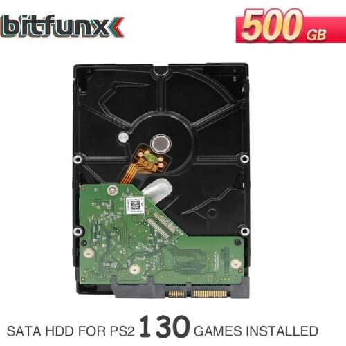 3.5" SATA Internal Hard Drive for PS2 with Games Installed 500GB/1TB/2TB USED HDD One Year Warranty