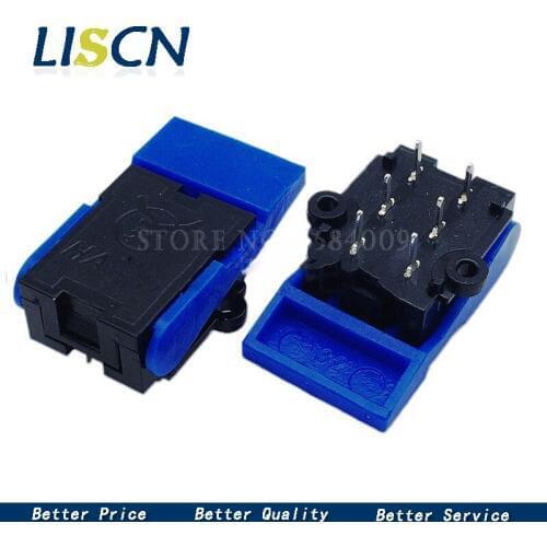 5PCS telephone spring switch switch for building intercom doorbell spring switch hook switch reset micro switch 6PIN