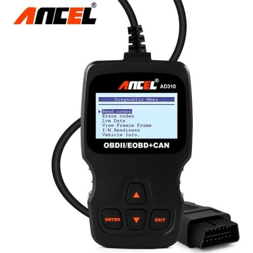 OBD2 Scanner Engine Check OBD 2 Car Diagnostic Tool ANCEL AD310 Code Reader Russian Language OBD 2 Function Car Scanner Tools