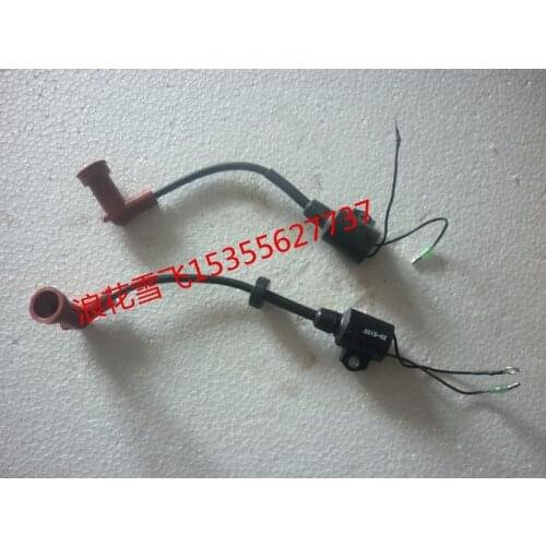 Free shipping parts for Hangkai 2 stroke 9.9 HP 15 HP 18 HP outboard machine motor hangkai ignition system, the ignition coil