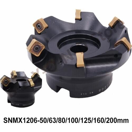 BEYOND High Precision Milling Cutter SNMX SNMX1206 50 63 80 100 125 160 mm CNC Fast Feed Face Milling Plate High Strength
