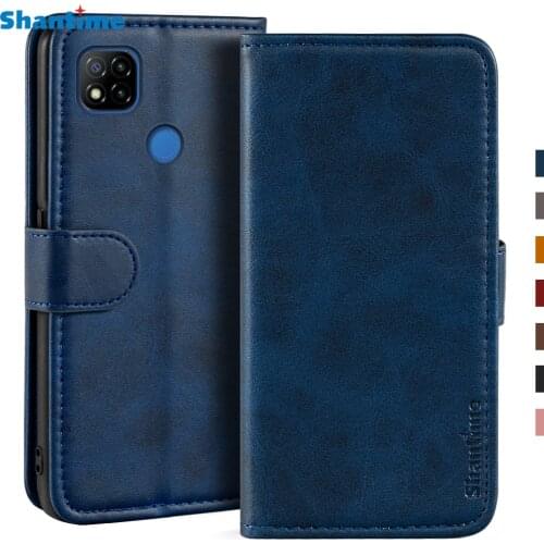 Case For Xiaomi Redmi 9C Case Magnetic Wallet Leather Cover For Redmi 9C NFC Redmi 9 India Version Stand Coque Phone Cases