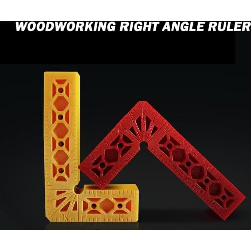 Woodworking 90 Degree Right Angle Ruler L-Type Right Angle Clamp Woodworking L-Shaped Positioning Fixture Panel