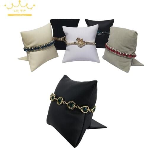 Watch Holder Jewelry Pillow Bracelet Organizer Bangle Storage Stand Jewelry Display Stand Joyeros Organizador De Joyas