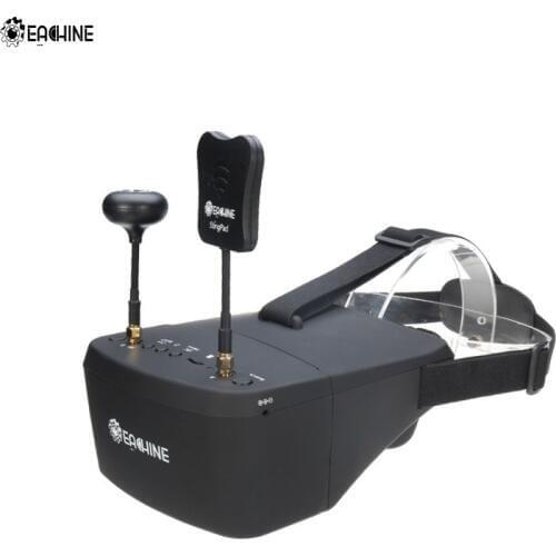 Eachine EV800D 5.8G 40CH Diversity FPV Goggles 5 Inch 800*480 Video with Super HD DVR Resolution Built-in Battery
