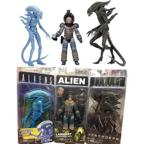 Aliens vs Predator Covenant Defiance Lambert Compression Suit Xenomorph Warrior Alien Action Figure Collectible Model Toys