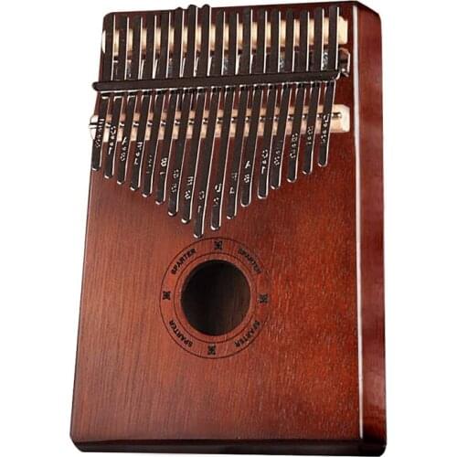 Kalimba 17 Keys Thumb Piano Mahogany Mbira Keyboard Body Musical Instruments High Quality Wood Finger Piano Creative Music Box