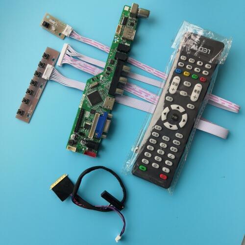 Kit for N156BGE-L62 Controller board driver Screen panel HDMI USB LCD LED 15.6" TV AV 40pin LVDS 1366X768 remote VGA
