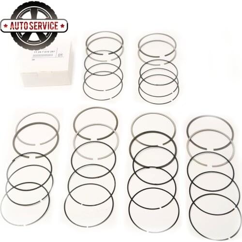 Piston Rings Set STD 84.00mm For BMW M135i 335i 435i 535i 640i 740Li X6 sDrive35i N54B30A / N55B30A 3.0T L6 11257610297 7589824