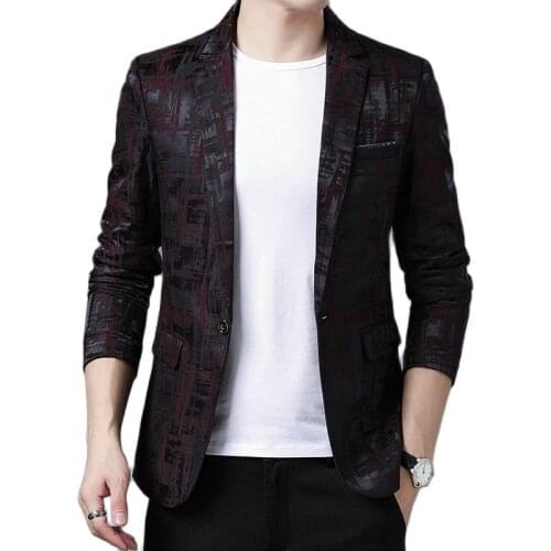 2021 Mens Fashion England Style Regular Slim Fit Wedding Blazers Jackets Male Business High Quality Single Button Suit Coats