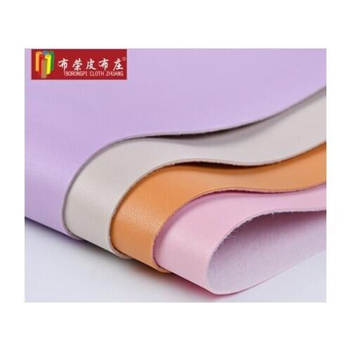 Sheepskins Sheepskin Leather Soft Bag Clothing Leather Simulation Waterproof Thickened Brushed Bottom Artificial Leather1M