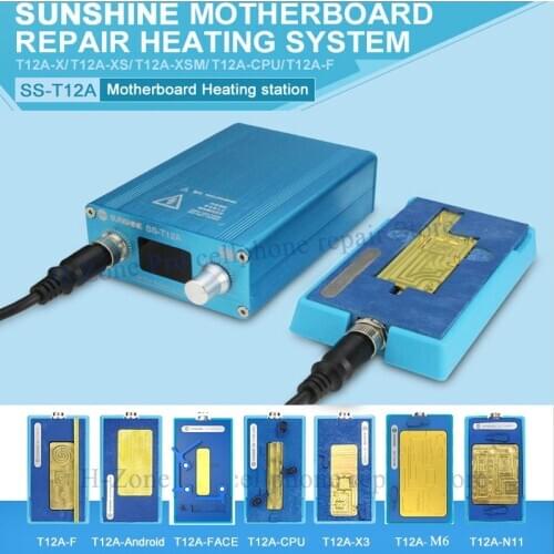 T12A Soldering Station Kit Motherboard Repair Tool For Iphone 6 7 8 X Xs Max 11 Cpu Nand Android Heating Disassembly Platform