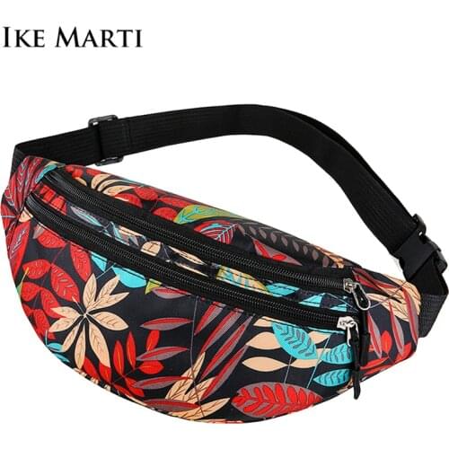 Women Waist Bag Holographic Chest Pack Sport Run Fanny Pack Female Crossbody Bag Phone Purse Multifunction Belt Bag Banana Bag