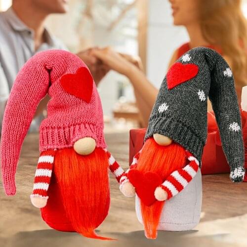 Christmas Cross Border New Hand Held Love Knitting Rudolf Face Free Baby Childrens Toys Mother Valentines Day Gift