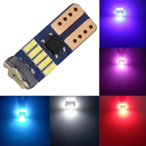T10 4014 W5W LED Canbus Error Free Car Wedge License Plate LED Light Lamp Bulb