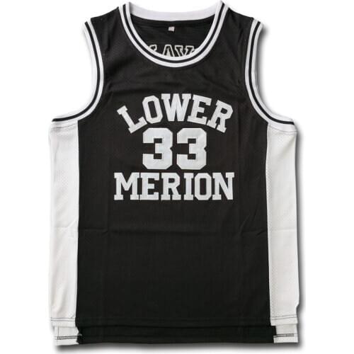 Lower Merion High School #33 Embroidered Basketball Jersey Fast Shipping