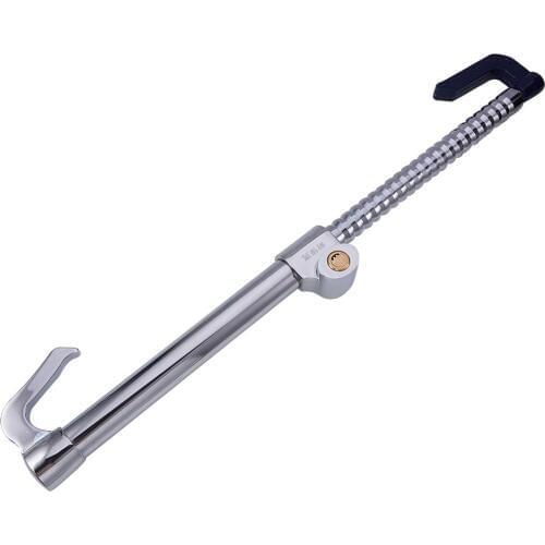 Car Steering Wheel Lock Extendable Double Protection Steering Wheel Clutch Brake Locks Automobile Interior Safety Accessories 1