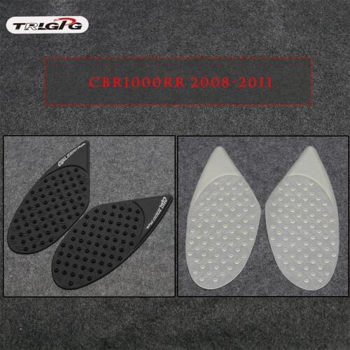 For Honda CBR1000RR CBR 1000 RR 2008 2009 2010 2011 Tank Pad Protector Sticker Decal Gas Knee Grip Tank Traction Pad Side 3M
