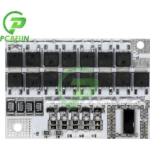 BMS 3S 4S 5S 100A Lithium/Lifepo4 Battery Protection Protection Circuit Board Balance Charging PCB For Power Bank