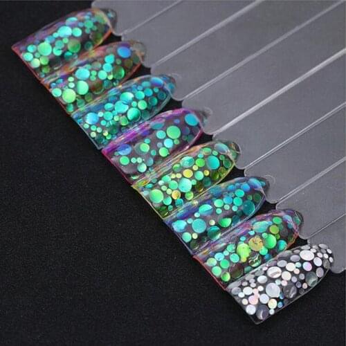 1 Pcs Nail Glitter Powder Rhinestones Crystal AB FlatBack Strass Sewing Fabric Garment Rhinestone Nail Art UV A222 D555