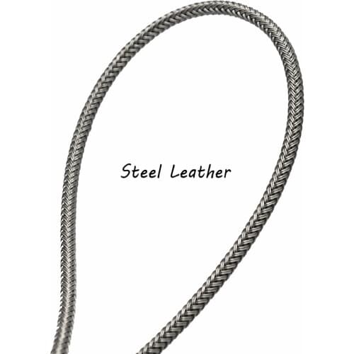 5m/lot Approx 4mm stainless steel braided threads cords strands for jewelry making bracelets material wholesale DIY cords Jewel