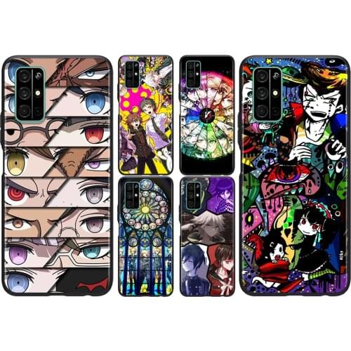 Danganronpa Anime Game For Huawei Honor 50 SE V30 View 20 V20 30i 30S 30 20S 20E 20i 20 Lite Pro Plus Soft Phone Case