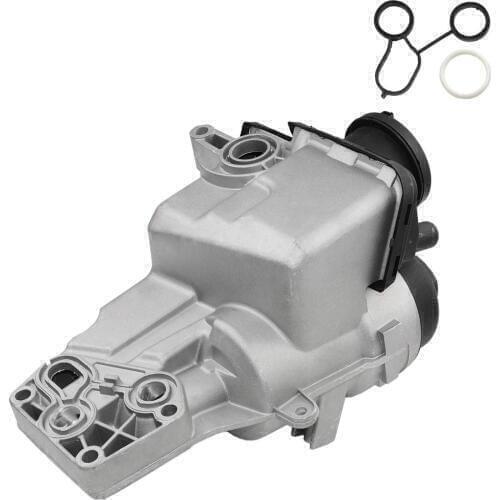 Free Shipping Engine Oil Filter Housing For Volvo C30 C70 S40 V50 S60 V60 5 Cly. 2.4L. 2.5L turbo