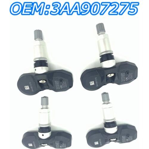 4 PCS 3AA907275 3AA907275B 3AA907275D 3AA907275F Tire Pressure Sensor For VW Tiguan VW CC Passat CC TPMS Sensor 433MHz