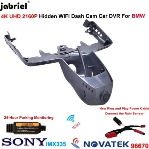 For BMW 3 Series G20 G21 for BMW X7 G07 For BMW X5 G05 for BMW X3 G01 2018 2019 2020 2021 2022 4K 2160P Dash Cam Car DVR Camera