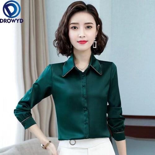 DROWYD Satin Blouses