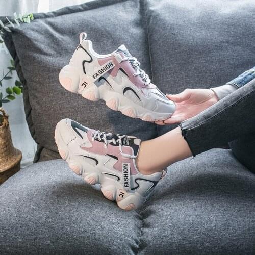 Women Casual Sneakers Winter Sneakers Plush Fur Warm Women Shoes Female Lace Up Mixed Color Comfortable Platform Shoes Woman