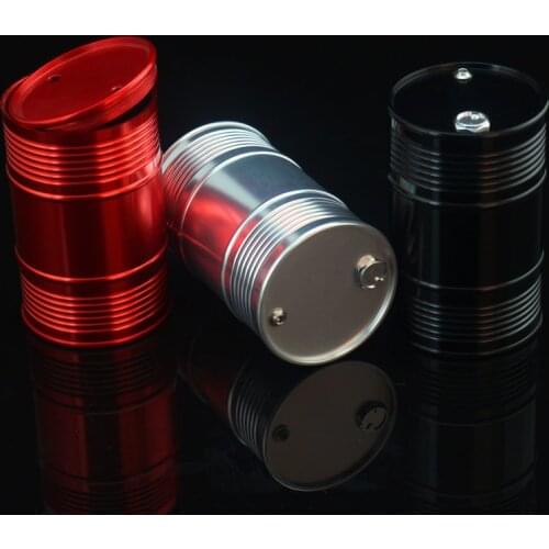 RC Car Toys Simulation Metal Oil Drum For 1/10 SCALE Crawler Truck RC4WD TF2 TOYOTA BURISER TAMIYA HILUX TRAXXAS TRX6 CAPO JKMAX