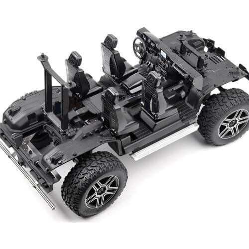 RC Car Interior Decoration Simulation Central Cab Console Seat Kit for TRAXXAS TRX4 TRX6 G500 G63 6x6 RC Car Upgrade Parts