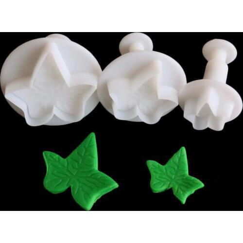 New Christmas Bakeware Fondant Cookie Cake Sugarcraft Plunger Cutters Mold Tools Cake Plunger Tools Pastry Fondant Biscuit Mold