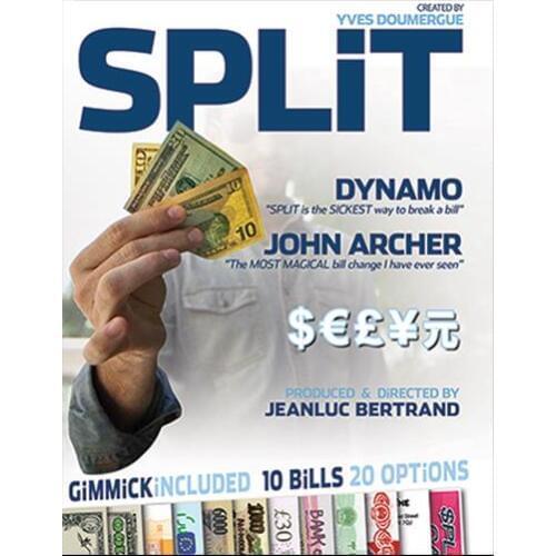 New Arrivlas Split (Gimmicks And Online Instructions) - Magic Trick,Close Up Magic Props,Fun,Street,Party Trick,Mental,Toys