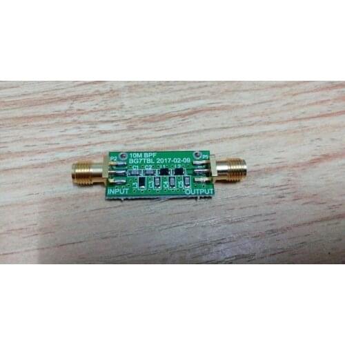 New 10m 10MHz number band pass filter