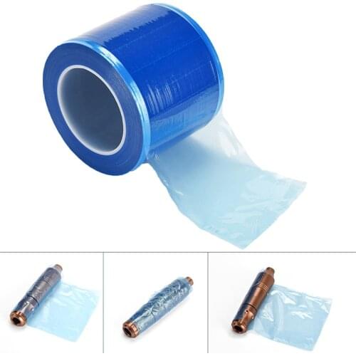 1200Pcs Tattoo Machine Wrap Disposable Blue White Pink Clip Cord Sleeves Bags Covers Tattoo Film Supplies For Tattoo Body Arts