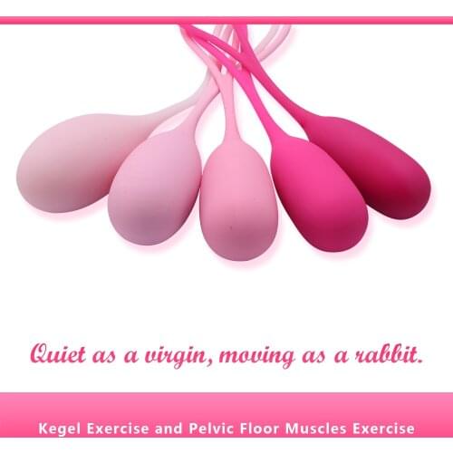 Full Silicone Kegel Ball Exercises Vagina Tightening Ben Wa Ball Massager Bladder Control & Pelvic Floor Exercises For Woman
