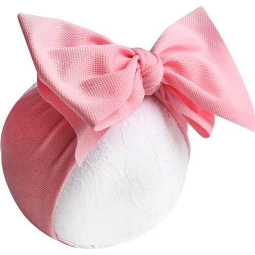 Big Bow Headwrap Baby Headband Bow Knot Headbands Over Sized Bow Hair Turban Newborn Head Band Girl Large Hair Bows