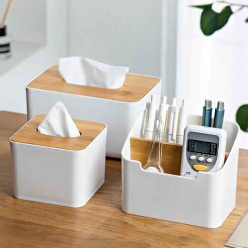 Remote Control Organizer Storage Box Desk Office Storage Holder Desktop Pencil Pen Organizer Box Sundries Case Stationery Holder