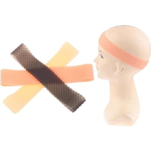 Silicone Elastic Headband Headwraps For Wear Wig Salon Hair Band Wig Grip Holder