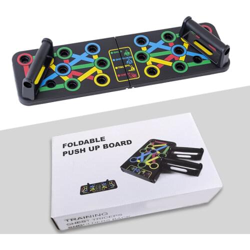 Hot Sale Gym and Home use push up board fitness equipment triceps stands Foldable Shoulder stands and support