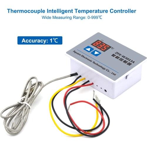 Intelligent Digital Microcomputer Temperature Controller Mini Thermostat with Water-resistant Probe for Freezer Fridge Hatching
